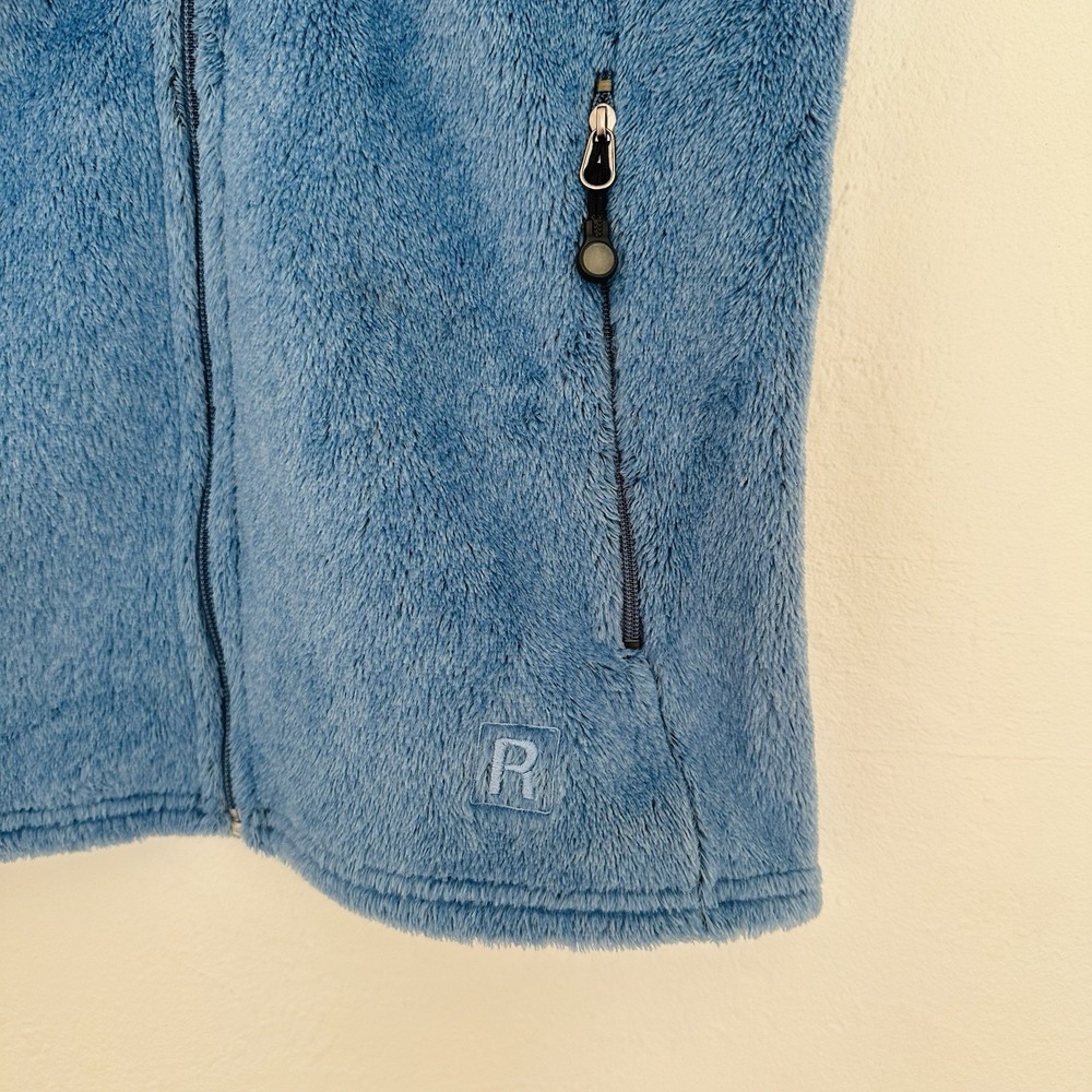 Patagonia Regulator Fleece Vest Womens M Blue Polartec Full Zip Outdoor Hiking - Picture 3 of 11